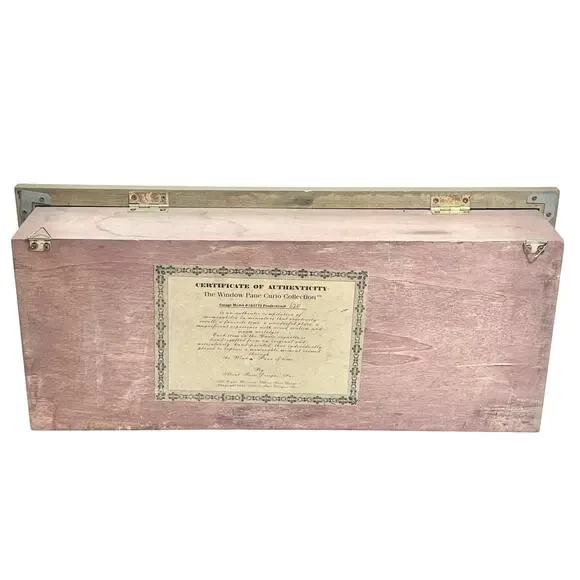 The Window Pane Curio Collection Mustang Car Garage Miniature Model Diorama 2002 - Picture 11 of 16